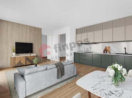 Prodej bytu, 2+kk, 55 m², Kaštýlek, Ždánice, okres Hodonín