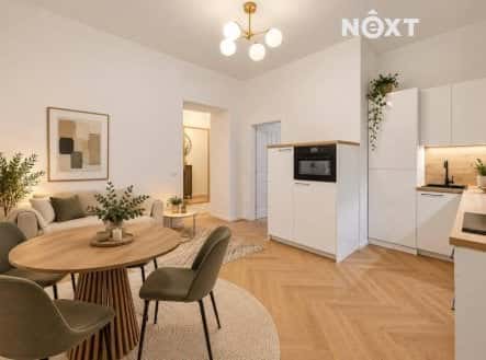 Prodej bytu, 2+kk, 46 m², Velehradská, Praha 3 – Vinohrady