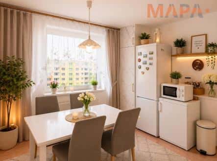 Prodej bytu, 4+1, 91,8 m², Tkalcovská, Jirkov, okres Chomutov