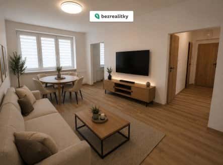 Prodej bytu, 3+1, 63 m², Mitušova, Ostrava – Ostrava-Jih, okres Ostrava-město