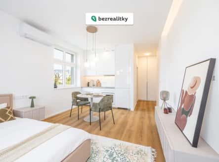 Prodej bytu, 1+kk, 36 m², Hartigova, Praha 3 – Žižkov
