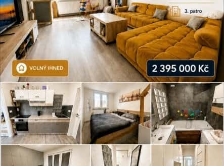 Prodej bytu, 3+1, 76 m², F. S. Tůmy, Orlová – Lutyně, okres Karviná