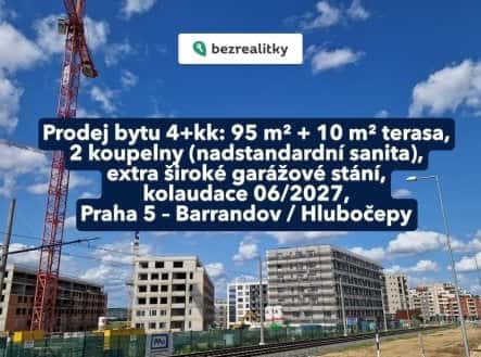 Prodej bytu, 4+kk, 105 m², Gollové, Praha 5 – Hlubočepy