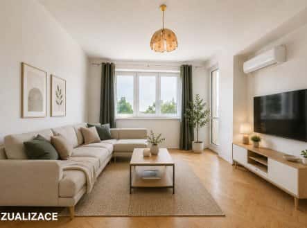 Prodej bytu, 2+1, 61 m², Marie Majerové, Týnec nad Labem, okres Kolín