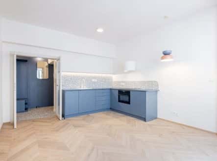 Pronájem bytu, 2+kk, 50 m², Viklefova, Praha 3 – Žižkov