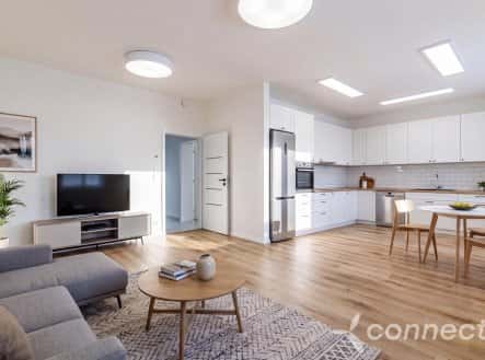 Prodej bytu, 3+kk, 76,6 m², Chřibská, Praha 8 – Ďáblice