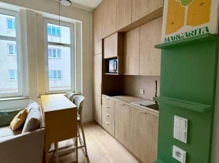 Pronájem bytu, 1+kk, 26 m², Vosmíkových, Praha 8 – Libeň
