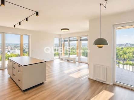 Pronájem bytu, 4+kk, 158 m², Zvěřinova, Praha 3