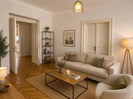 Pronájem bytu, 3+1, 108 m², Kořenského, Praha 5 – Smíchov