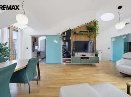 Prodej bytu, 4+kk, 146 m², Na návsi, Praha 10 – Dolní Měcholupy