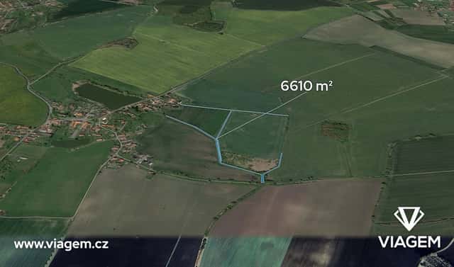Prodej pole 639 m², Žitovlice, okres Nymburk
