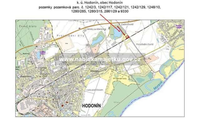 Prodej pozemku 14 697 m², Hodonín