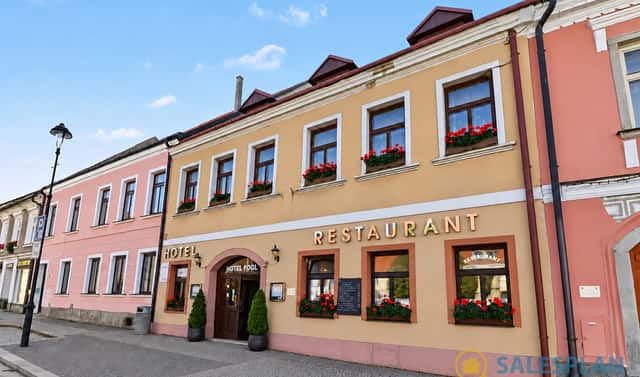 Prodej ubytovacího objektu 648 m², Mírové nám., Nová Bystřice, okres Jindřichův Hradec