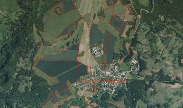 Prodej pole 1 517 m², Ostrov u Macochy, okres Blansko