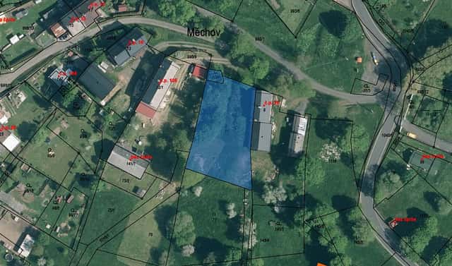 Prodej stavebního pozemku 77 m², Otročín, okres Karlovy Vary
