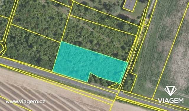 Prodej pole 2 343 m², Dolní Slivno, okres Mladá Boleslav