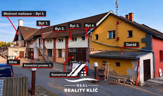 Prodej domu 780 m² s pozemkem 1 409 m², Přemyslovců, Opava – Jaktař