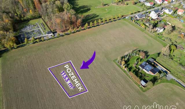 Prodej stavebního pozemku 1 133 m², Kyjovice, okres Opava