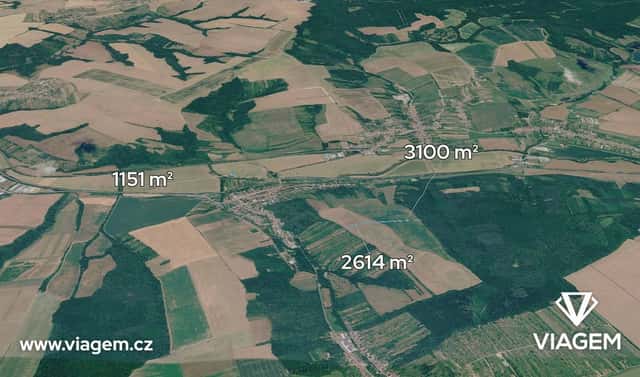 Prodej pole 1 144 m², Veletiny, okres Uherské Hradiště