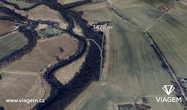 Prodej pole 739 m², Česká Skalice, okres Náchod