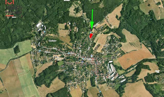 Prodej stavebního pozemku 2 875 m², Dlážděná, Ondřejov, okres Praha-východ