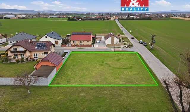 Prodej stavebního pozemku 1 154 m², Náklo, okres Olomouc