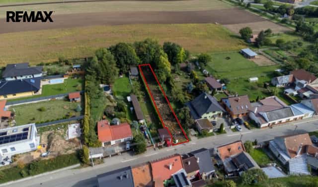 Prodej stavebního pozemku 543 m², Dětkovice, okres Prostějov