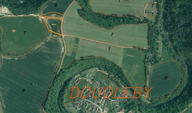 Prodej pole 12 541 m², Doudleby, okres České Budějovice