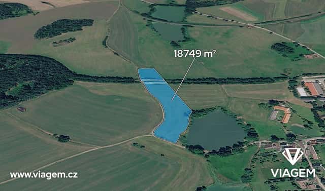 Prodej pole 3 326 m², Kardašova Řečice, okres Jindřichův Hradec
