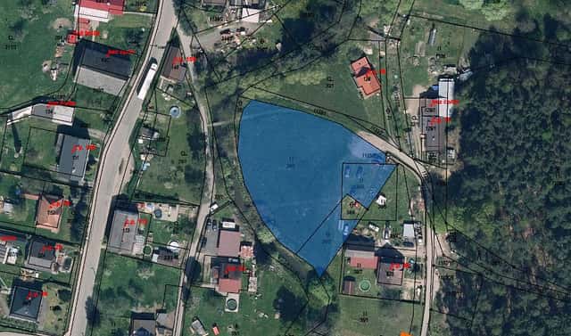 Prodej stavebního pozemku 3 163 m², Brniště, okres Česká Lípa