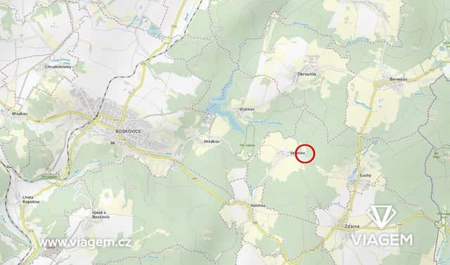 Prodej stavebního pozemku 1 340 m², Velenov, okres Blansko