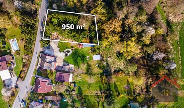 Prodej stavebního pozemku 950 m², Medový Újezd, okres Rokycany