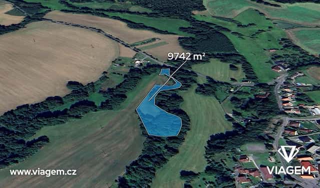Prodej pole 562 m², Vrbatův Kostelec, okres Chrudim