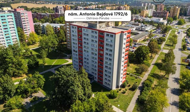 Prodej bytu 1+1 32 m², náměstí Antonie Bejdové, Ostrava – Poruba, okres Ostrava-město