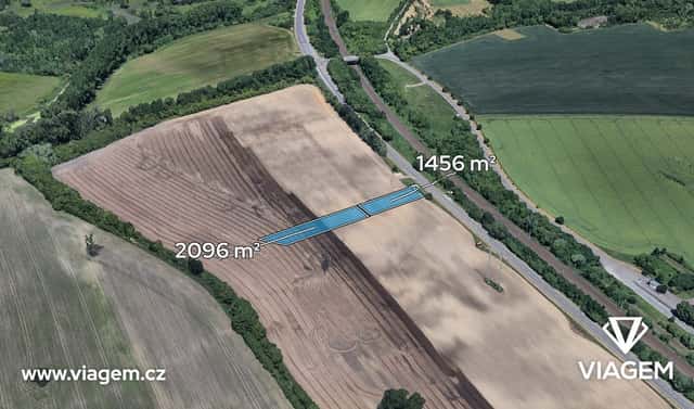 Prodej pole 3 552 m², Tlumačov, okres Zlín