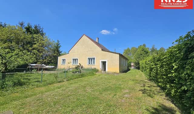 Prodej domu 100 m² s pozemkem 795 m², Nádražní, Chodová Planá, okres Tachov