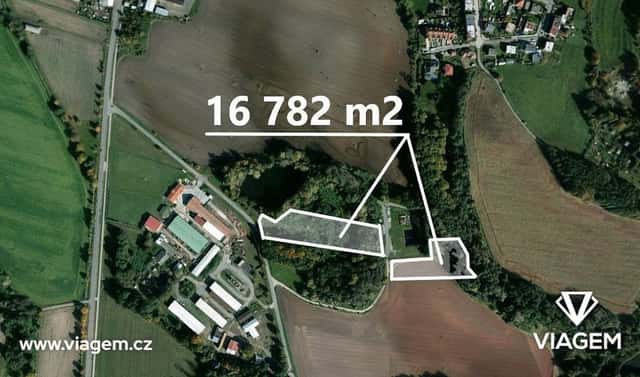Prodej zahrady 4 277 m², Lázně Bohdaneč, okres Pardubice