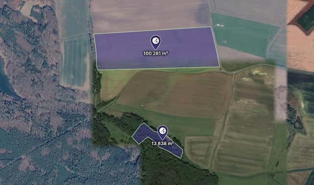 Prodej pole 114 119 m², Ledce, okres Hradec Králové