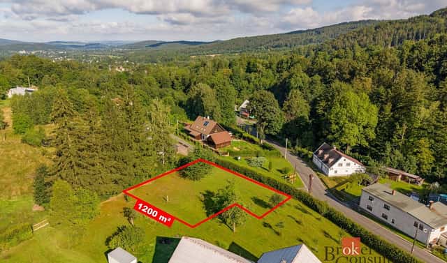 Prodej stavebního pozemku 1 200 m², Bílý Potok, okres Liberec