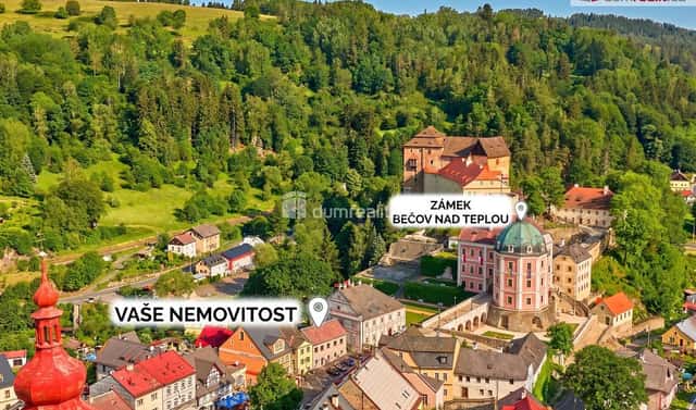 Prodej domu 246 m² s pozemkem 263 m², nám. 5. května, Bečov nad Teplou, okres Karlovy Vary