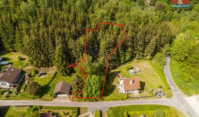 Prodej zahrady 784 m², Aš – Vernéřov, okres Cheb
