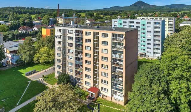 Pronájem bytu 2+kk 42 m², Sídliště, Cvikov – Cvikov II, okres Česká Lípa