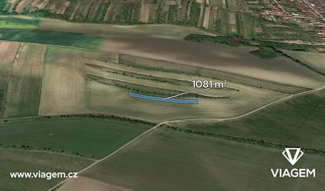 Prodej pole 1 081 m², Brumovice, okres Břeclav