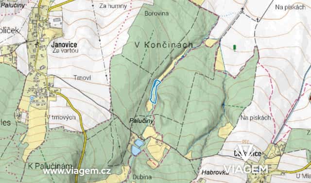 Prodej pole 4 315 m², Morašice, okres Chrudim