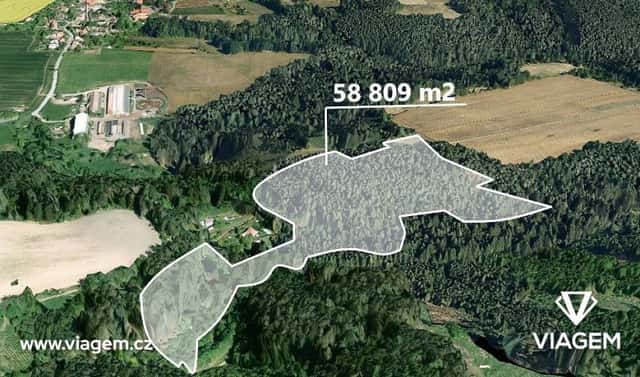 Prodej lesa 1 470 m², Letovice, okres Blansko