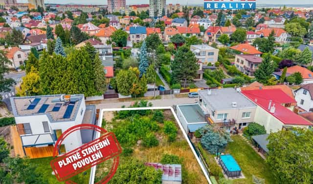 Prodej stavebního pozemku 539 m², Praha 9 – Horní Počernice