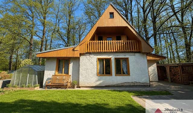 Prodej chaty/chalupy 55 m² s pozemkem 370 m², Ledenice – Zborov, okres České Budějovice