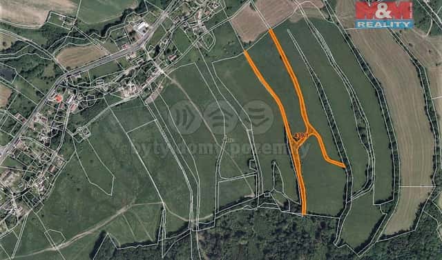 Prodej lesa 9 354 m², Žandov, okres Česká Lípa