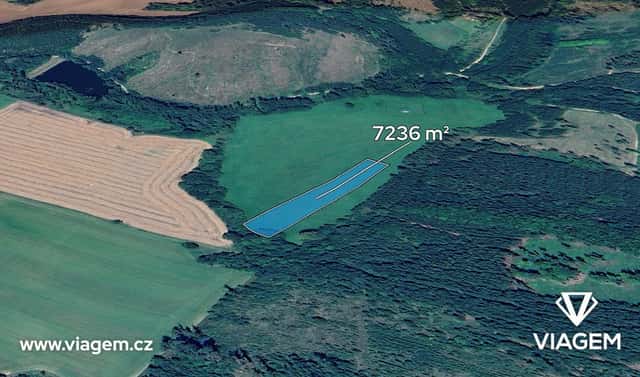 Prodej pole 1 809 m², Cetkovice, okres Blansko