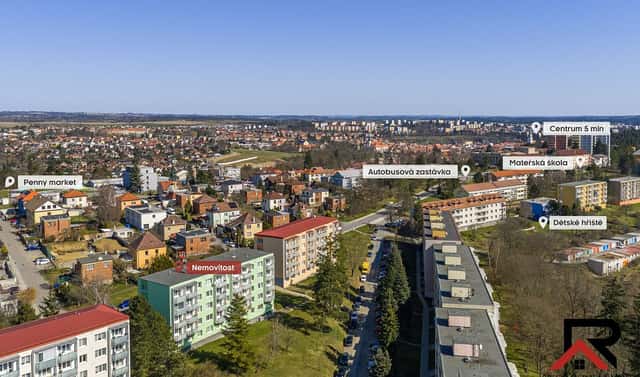 Prodej bytu 2+1 52 m², Revoluční, Třebíč – Borovina